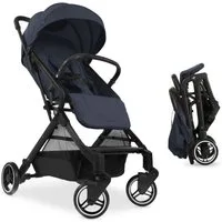 Hauck Kinder-Buggy Travel N Care - Navy Blue, Sportwagen mit Liegeposition und Einhand-Faltmechanismus bis 22 kg