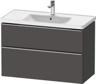 Duravit D-Neo Waschtischunterbau wandhängend Graphit Matt 984x452x625 mm - DE4356070490000 DE4356070490000