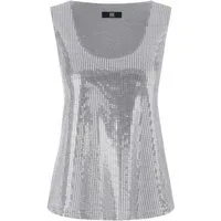 Riani Blusentop Pailettentop - Relaxed Fit