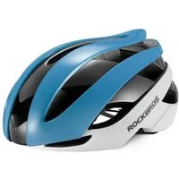 ROCKBROS Fahrradhelm 10110004003 (Einzelartikel, Einzelartikel), Leichtbauweise, verstellbarer Verschluss, sportliches Design