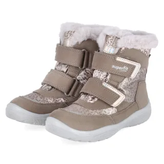 Superfit Winterstiefeletten CRYSTAL  Beige - Gr. 28 -  Textil