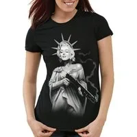 style3 T-Shirt Marilyn Monroe tattoo rock punk tätowiert usa biker inked rockabilly