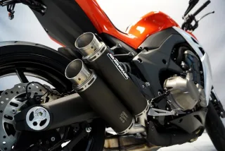 Sport Auspuff Bodis GPX2-S Edelstahl Black Kawasaki Z 1000 ZRT00F Bj. 2014-2016  +ABE