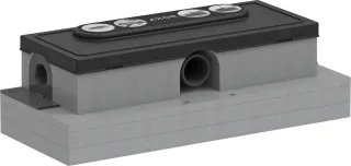Hansgrohe Grundkörper Duschrinnen AXOR uBox universal 1006180