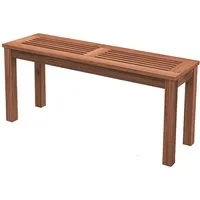 KOMFOTTEU Gartenbank Hockerbank (1-St), 100 cm Sitzbank, 150 kg belastbar