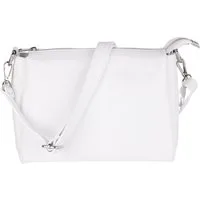 MIRROSI Umhängetasche Damen, Crossbody Bag, Echtleder Made in Italy (1 Tasche 2 Gurte oder Basic Version 1 Tasche 1 Gurt), 26x20x9cm (BXHXT)