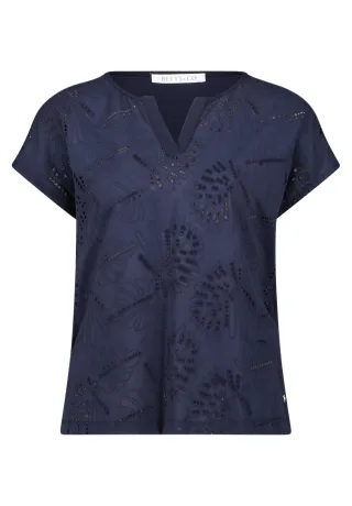 Betty & Co - Casual-Shirt Dunkelblau - Gr. - S