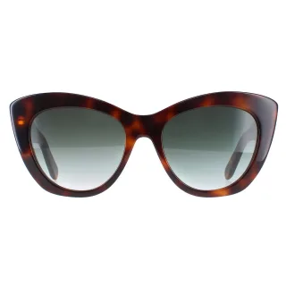 Salvatore Ferragamo Cat Eye Damen Schildpatt Grau Gradient SF1022S