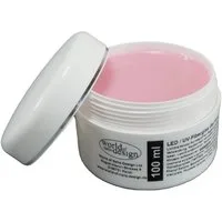 World of Nails-Design UV-Gel LED/UV-Fiberglas Gel dickviskose milchig rosa 1 Phasengel, Aufbaugel, professionell Studioqualität