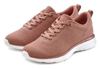 LASCANA Sneaker "Turnschuhe," Schnürhalbschuh, Halbschuh, Freizeitschuh ultraleicht VEGAN