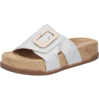 Rieker Pantolette Sommerschuh, Hausschuh, Strandschuh mit Klettriemchen