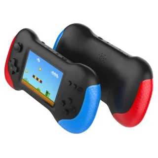 X9M Handheld Game Console 3-Inch HD Screen Built-in 666 Games 1200mAh Battery Support AV Output Dual Players Retro Porta