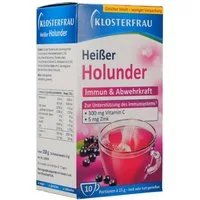 Klosterfrau Tee Broncholind heißer Holunder Granulat