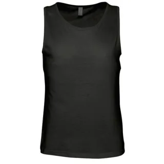 SOLS Herren Justin ärmelloses Tank / Vest Top (Tiefschwarz)