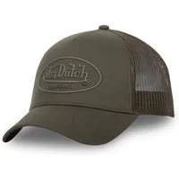 Von Dutch Trucker Cap Von Dutch Originals Trucker Cap - CALIFORNIA Twill Rubber T/T (Basecap, Basecap, Meshcap, Trucker Kappe)