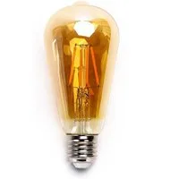 Aigostar LED-Leuchtmittel 4 bis 16 Watt ST64 E27 Filament Leuchtmittel Retro Nostalgie Glühbirne, Glühbirne ST64 Form Standard Edison Gewinde 1320 Lumen 2200K