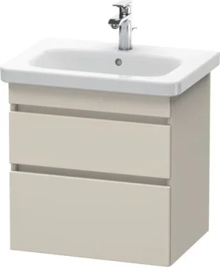 Duravit DuraStyle Waschtischunterbau wandhängend Taupe Matt 580x448x610 mm - DS648009191 DS648009191