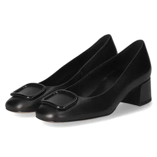 Högl Pumps  Schwarz - Gr. 40,5 -  Echt Leder