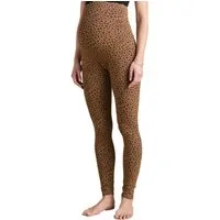 Envie de Fraise Umstandsleggings Umstands-Leggings, Bio-Baumwolle Leopardenmuster, Dehnbund
