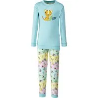 Erwin Müller Pyjama Kinder-Schlafanzug Single-Jersey Tiermotiv