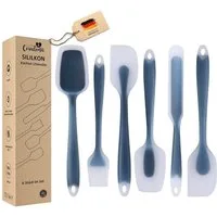 Coradoma Kochbesteck-Set Küchenutensilien 6er Set aus Silikon Geschirrset Küchenhelfer (6-tlg)