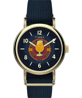 Timex Harry Potter X Timex Weekender Butterbeer Blau Unisex Armbanduhr TW2Y76100