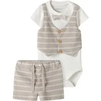 Name It Shirtbody Nbmhelmut Sweat Shorts Set