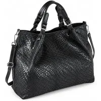 COLLEZIONE ALESSANDRO Schultertasche Square, in modischer Flechtoptik