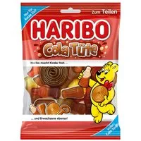 HARIBO Süßigkeit, Haribo Cola Tüte Fruchtgummi mit Cola Geschmack der Klassiker 175g