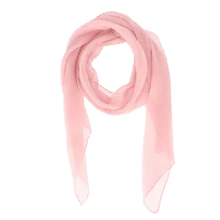 Halsüberkopf Accessoires - Schal NOS leicht Plisseé 45x180 rosé - Gr. - OS