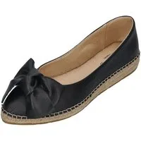espadrij l´originale BALLERINE BOW CUIR Espadrille Noir