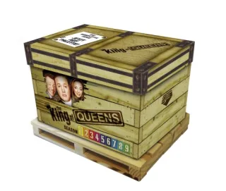 King of Queens - auf Palette (Staffel 1-9 komplett 36 DVDs)