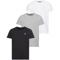 Chiemsee T-Shirt (3er-Pack) Kurzarm, mit Rundhalsausschnitt, aus Baumwolle, Regular Fit