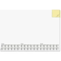 Sigel Schreibtischunterlage Sigel H6490 Schreibunterlage Papier blanko (B x H) 59.5 cm x 41 cm 2