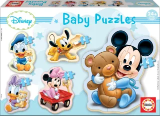 Educa 5 Baby Puzzles 13813 - Disney: Mickey [20 Teile]