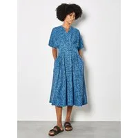 Apricot Midikleid Midikleid Druck