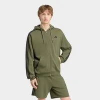 adidas Sportswear Kapuzensweatjacke ESSENTIALS 3-STREIFEN FRENCH TERRY