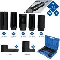 Brilliant Tools Stecknuss, 7-St., Lambdasonden und SensorenSatz, 7-teilig