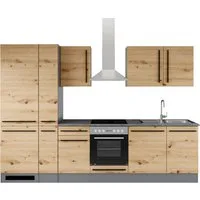 BASIC by Balculina Küchenzeile Jazz, Breite 310 cm, wahlweise mit E-Geräten