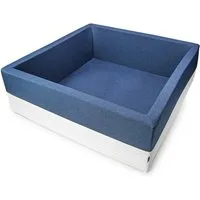 Ajababy Bällebad-Bälle Bällebad XXL Luxus Bällebad Bällepool 120x120x40 OHNE Bälle