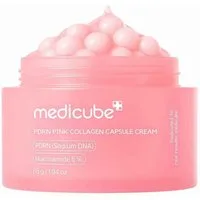 Medicube Tagescreme PDRN Pink Collagen Capsule Cream 55g – Hochwirksame Gesichtscreme