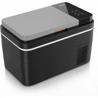 Brandson Elektrische Kühlbox Kompressor Kühlbox, bis – 20°C, ECO Modus, 30 L, für Auto & Haus, 30 l, APP-Steuerung, UV-Sterilisation, Batterieschutz, 230 V, 12 V, 24 V