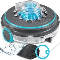 KESSER Poolroboter, Poolroboter Poolsauger Poolreiniger Akku Aqua-9000 mit Transporttasche