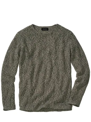 Mey & Edlich Herren Halb-Voll-Pullover Braun 100 % Baumwolle