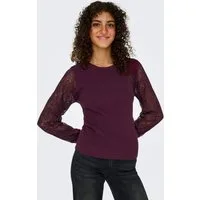 ONLY Rundhalspullover ONLPERRY LIFE LS MIX O-NECK KNT