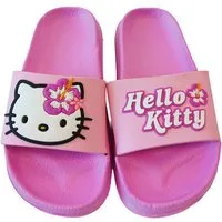 United Labels® Hello Kitty 3D Badelatschen Flower Badeschlappen Badesandalen Badesandale