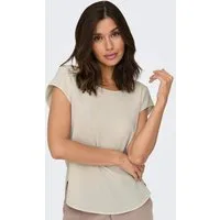 ONLY Kurzarmbluse ONLVIC – feminines Blusenshirt in lockerer Form Materialmix, regular fit