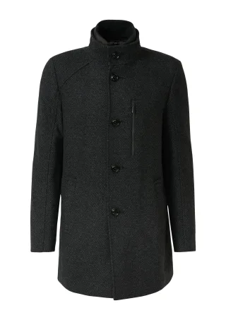 s.Oliver BLACK LABEL - Outdoor-Mantel grau - Gr. - 48
