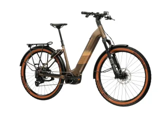 Kross "Influx Hybrid 6.0 21,3Ah / 800 Wh 29 Zoll braun 12 Gänge 2026" 12 Gang SRAM S1000 EAGLE AXS Schaltwerk Kettenschaltung Mittelmotor 250 W