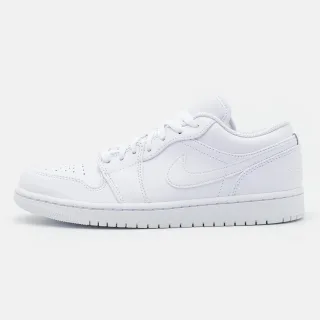 Nike Air Jordan 1 Low Herrentrainer in Weiß/Weiß/Weiß